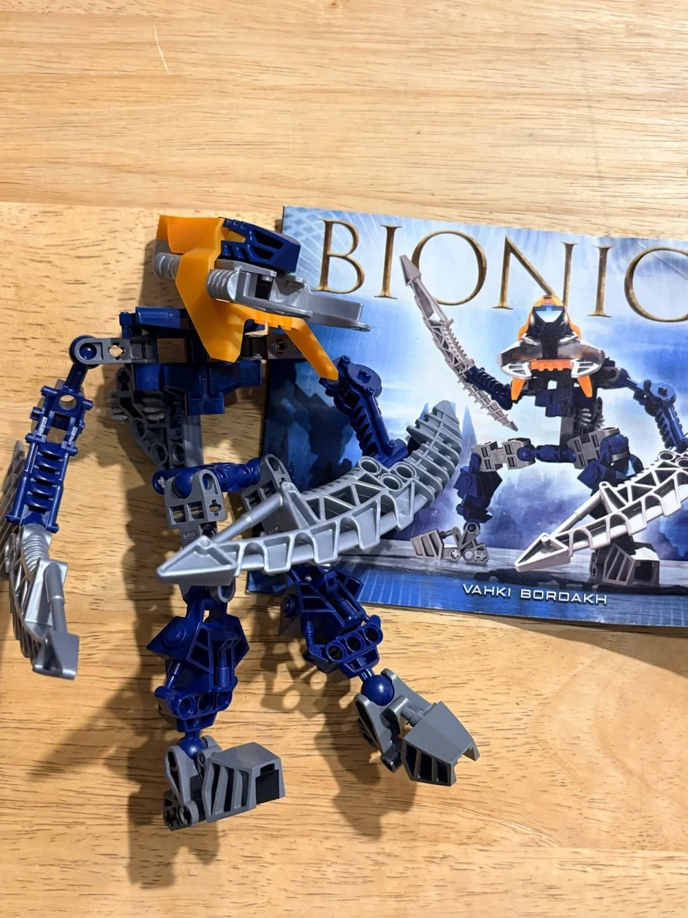 LEGO BIONICLE Vahki Bordakh 8615 (2004) – Vintage Figure